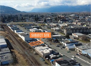 45916 Railway Ave, Chilliwack, BC - Aerial map view