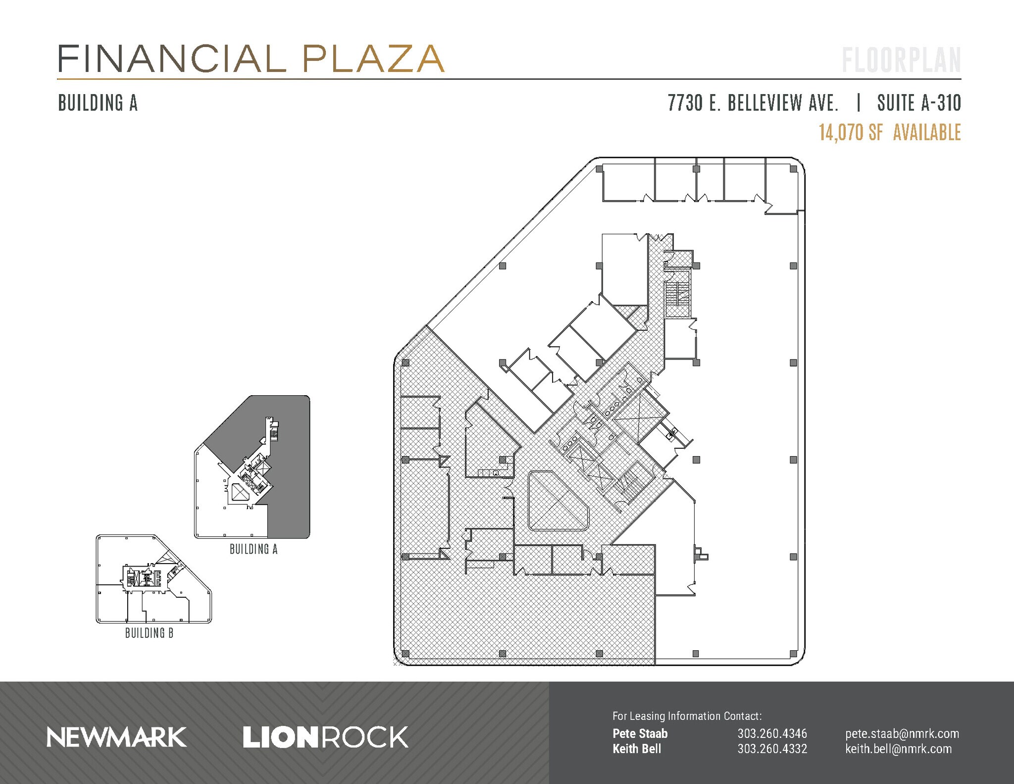 7730 E Belleview Ave, Greenwood Village, CO for lease Floor Plan- Image 1 of 1