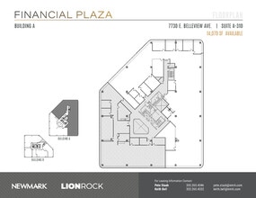 7730 E Belleview Ave, Greenwood Village, CO for lease Floor Plan- Image 1 of 1