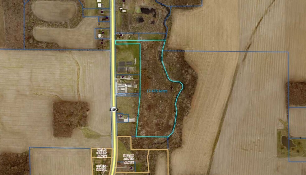 S SR 9 c, Greenfield, IN à vendre - Aérien - Image 1 de 1
