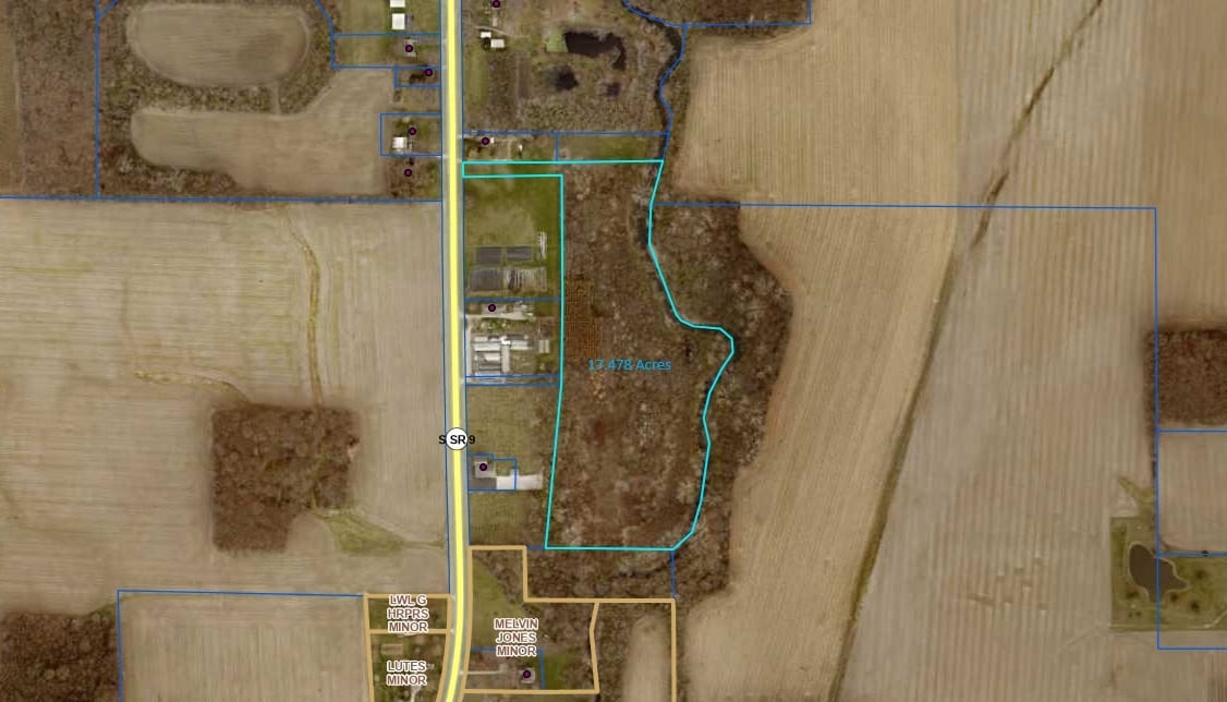 S SR 9 c, Greenfield, IN for sale Aerial- Image 1 of 2