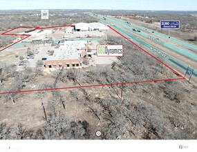 10400 W Interstate 20, Millsap, TX - AERIAL  map view - Image1