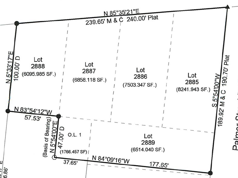 9-13 W Stimson Ave, Athens, OH à vendre - Plan cadastral - Image 2 de 2