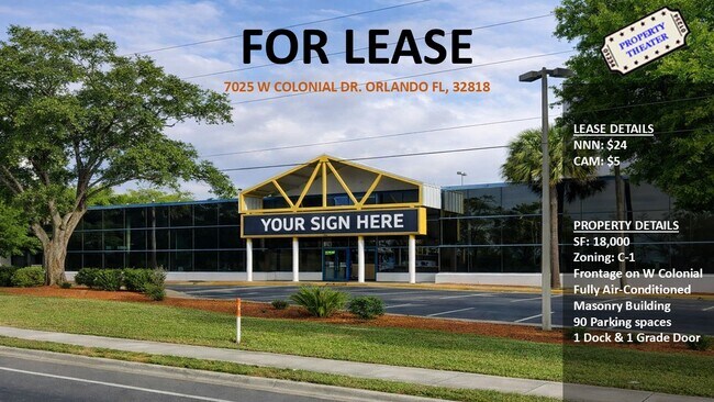 Plus de détails pour 7025 W Colonial Dr, Orlando, FL - Commerce de détail à louer