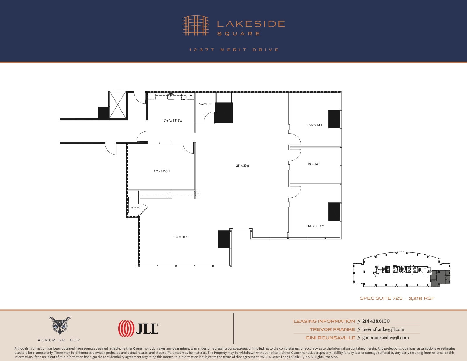 12377 Merit Dr, Dallas, TX for lease Floor Plan- Image 1 of 1