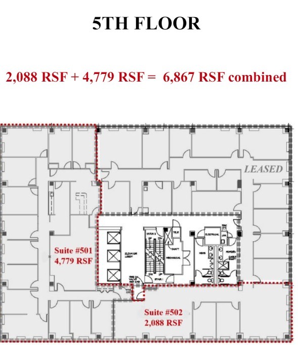 8737 Colesville Rd, Silver Spring, MD à louer Plan d  tage- Image 1 de 1