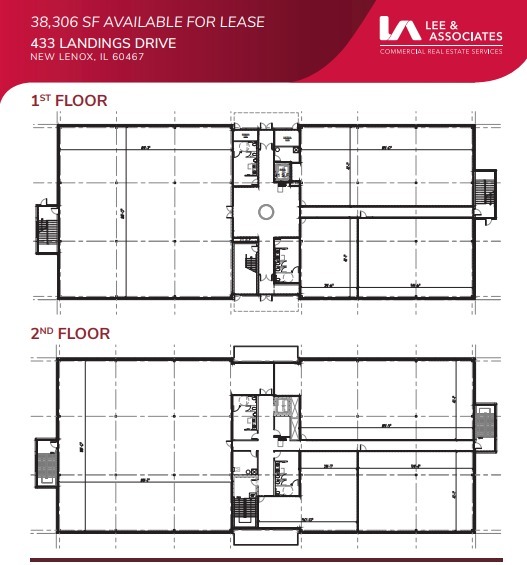 433 Landings Dr, New Lenox, IL à louer - Plan d’étage - Image 2 de 2