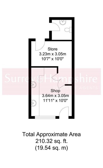 28A St. Johns St, Godalming à vendre - Plan d’étage - Image 3 de 3