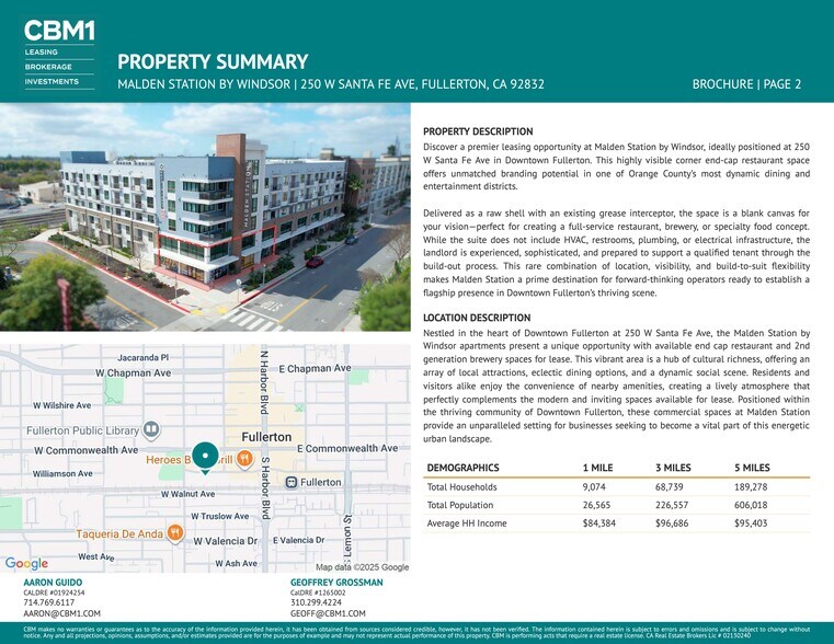 250 W Santa Fe Ave, Fullerton, CA à louer - Photo du bâtiment - Image 3 de 10