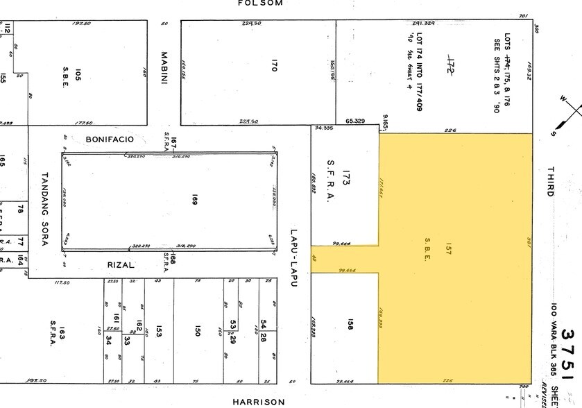 360 3rd St, San Francisco, CA à louer - Plan cadastral - Image 2 de 10