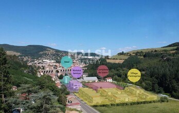 Tarare, RHO - Aérien  Vue de la carte