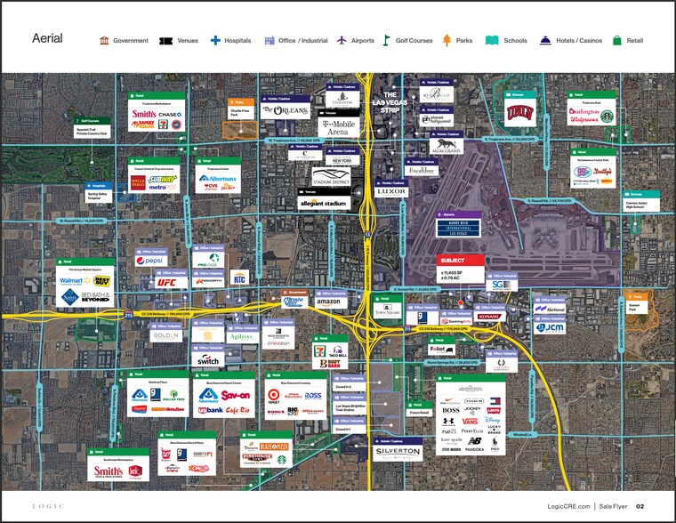 313 Pilot Rd, Las Vegas, NV à vendre - Photo du bâtiment - Image 3 de 47