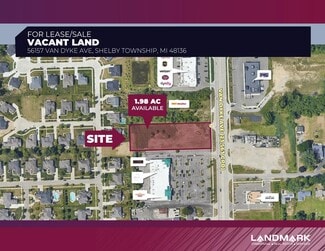 Plus de détails pour 56157 Van Dyke Ave, Shelby Township, MI - Terrain à vendre