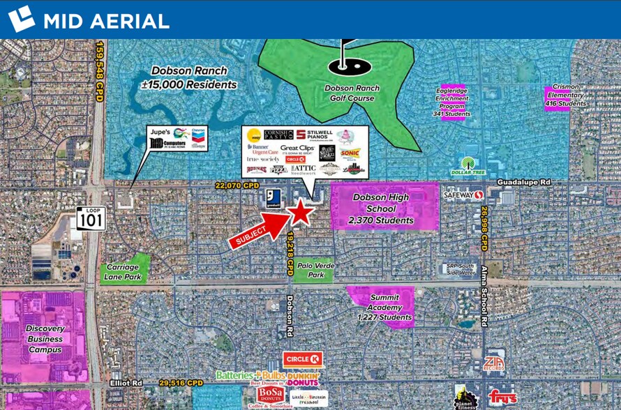 2909-2917 S Dobson Rd, Mesa, AZ à louer - Photo du bâtiment - Image 3 de 31