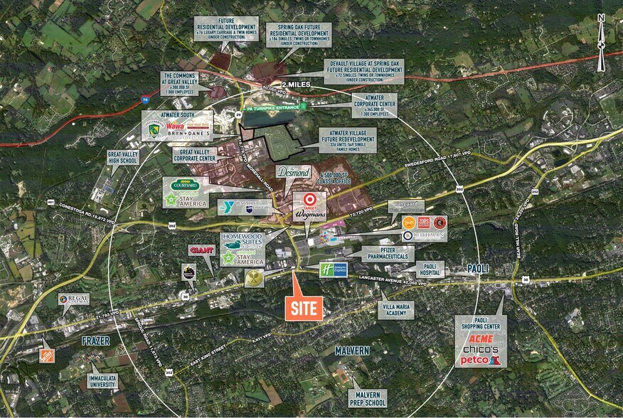 9 Lancaster Ave, Malvern, PA à vendre - Photo du bâtiment - Image 2 de 5