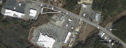 1798 E Broad Ave, Rockingham, NC - Aérien Vue de la carte