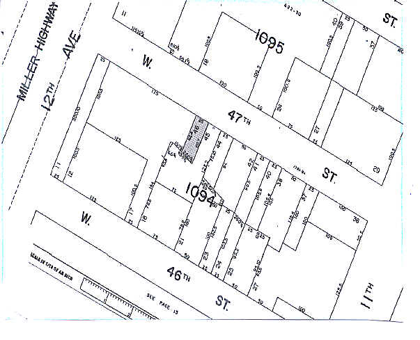 622 W 47th St, New York, NY for lease - Plat Map - Image 3 of 4