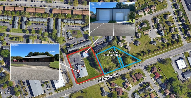 Plus de détails pour 3290 Airline Blvd, Portsmouth, VA - Flex à vendre