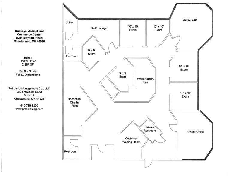 8254 Mayfield Rd, Chesterland, OH à louer - Photo du bâtiment - Image 2 de 2