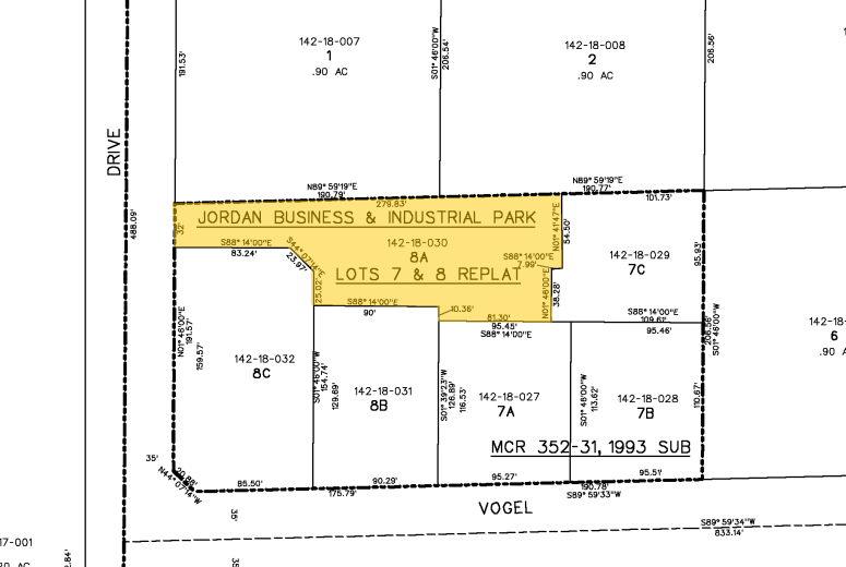 7642 W Vogel Ave, Peoria, AZ à vendre - Plan cadastral - Image 2 de 2