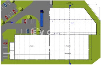 87 Rue Robert Berthelet, Crémieu à louer Plan d’étage- Image 2 de 2