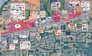 7782 Us-72 Hwy, Madison, AL - AERIAL  map view