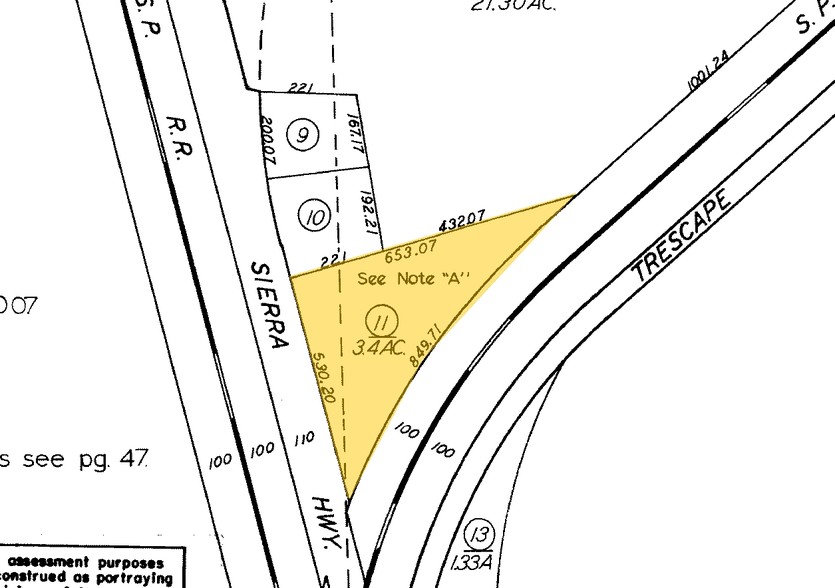 16660 Sierra Hwy, Mojave, CA à vendre - Plan cadastral - Image 1 de 1