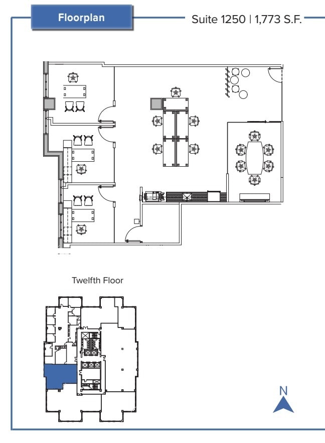 2 Alhambra Plz, Coral Gables, FL for lease Floor Plan- Image 1 of 1