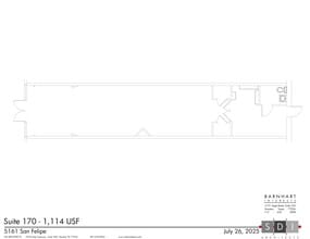 5161 San Felipe St, Houston, TX à louer Plan de site- Image 1 de 1