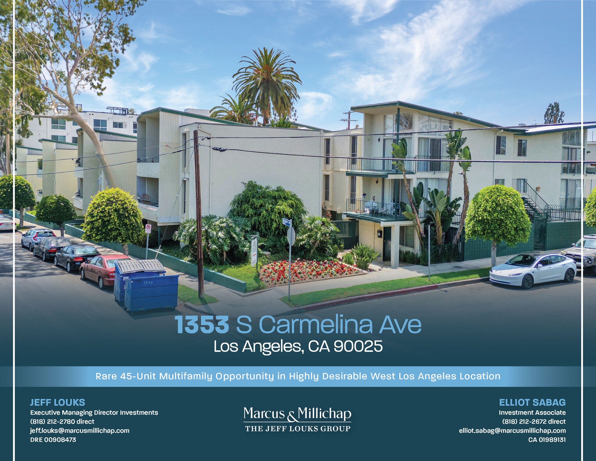 1353 S Carmelina Ave, Los Angeles, CA à vendre Photo du bâtiment- Image 1 de 1