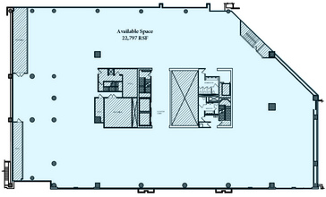 901 E Cary St, Richmond, VA à louer Plan d  tage- Image 1 de 11