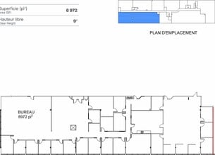 1400 Av St-Jean-Baptiste, Québec, QC for lease Floor Plan- Image 1 of 1
