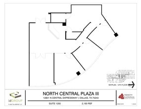 12801 N Central Expy, Dallas, TX for lease Site Plan- Image 2 of 2