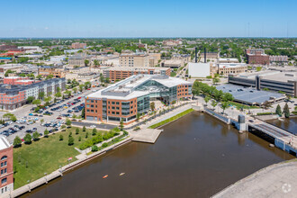 100 N Manpower Pl, Milwaukee, WI - Aérien  Vue de la carte