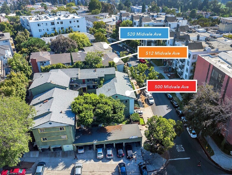512 Midvale Ave, Los Angeles, CA à vendre - Photo du bâtiment - Image 2 de 11