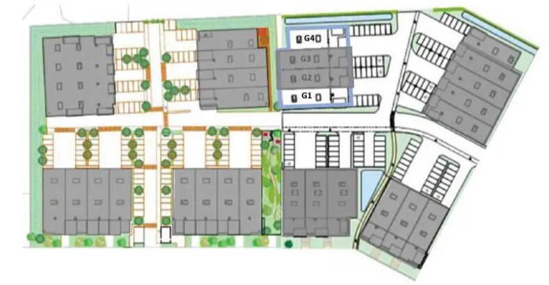 Flex in Saint-Pierre-du-Perray for lease Site Plan- Image 1 of 3