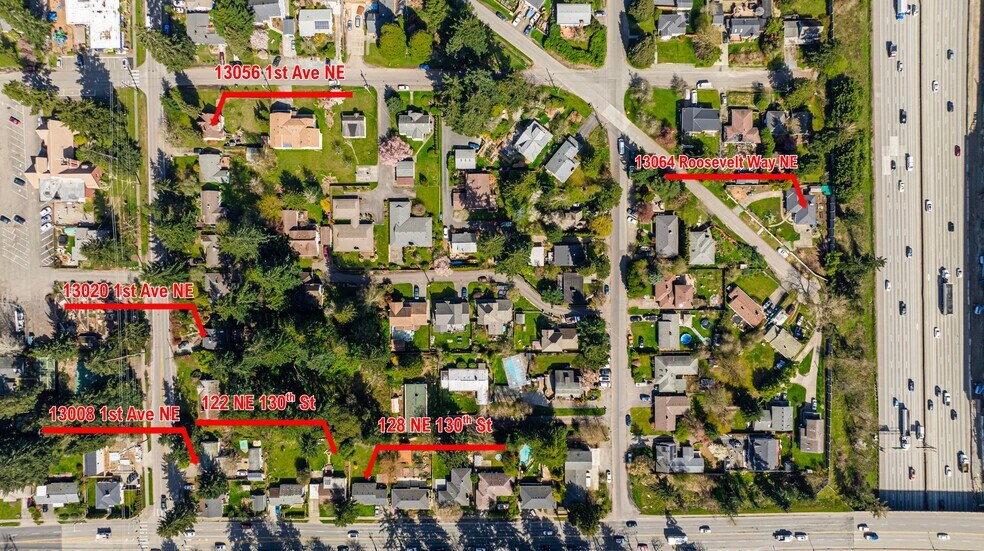 130th St Light Rail Station Land Assemblage, Seattle, WA à vendre - Photo du bâtiment - Image 2 de 4