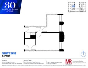 30 N Michigan Ave, Chicago, IL for lease Floor Plan- Image 1 of 5