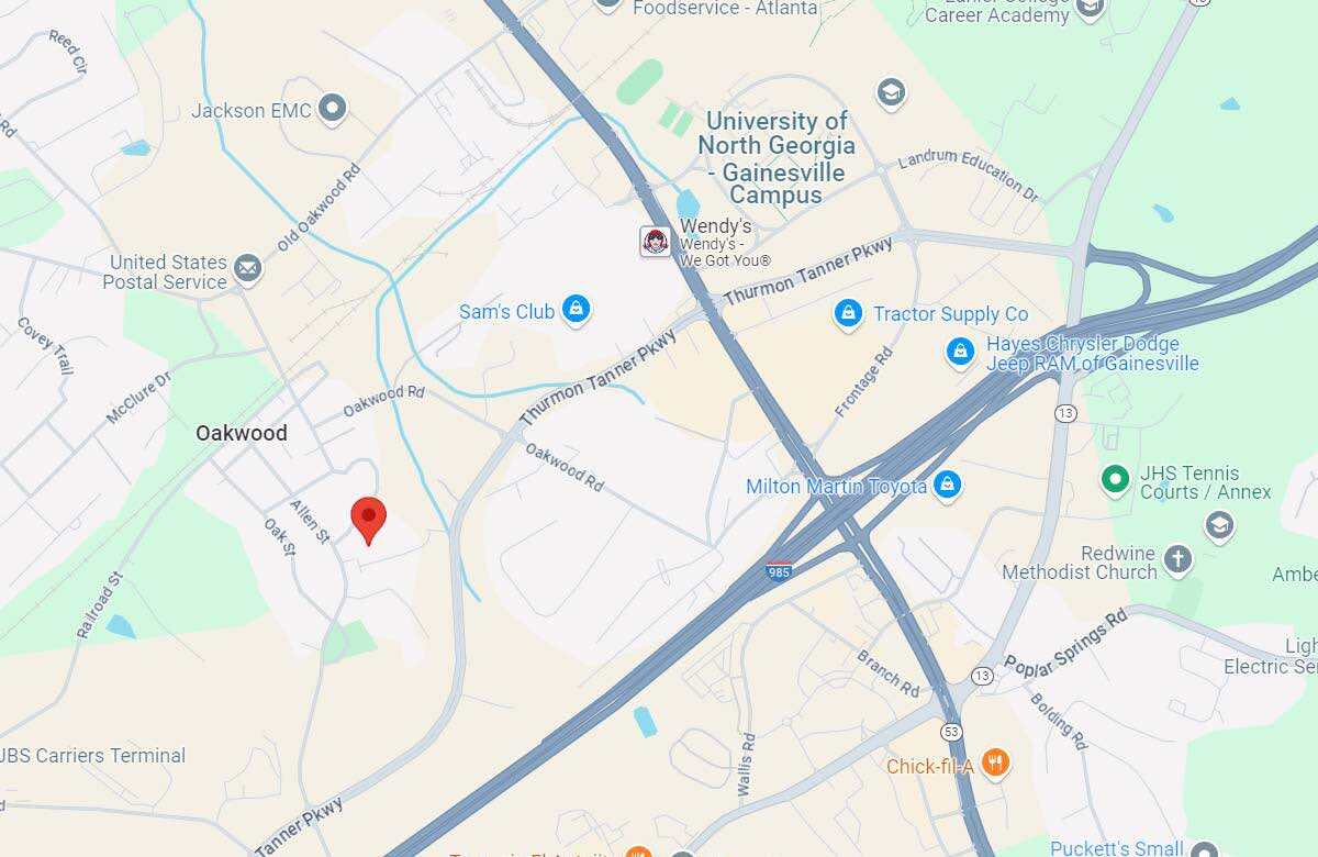 4503 Allen St, Oakwood, GA à vendre Aérien- Image 1 de 2