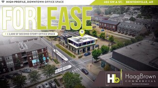 Plus de détails pour 402 SW A St, Bentonville, AR - Bureau à louer