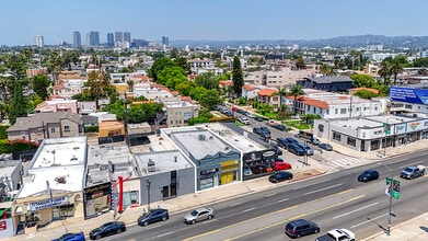 1535 S La Cienega Blvd, Los Angeles, CA for lease Aerial- Image 2 of 12