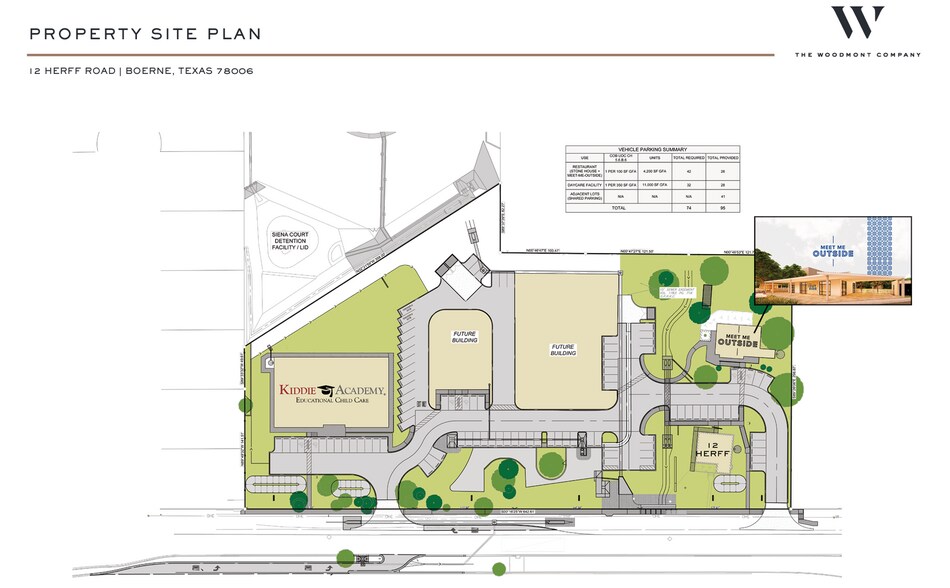 12 Herff Rd, Boerne, TX à louer - Plan de site - Image 2 de 5