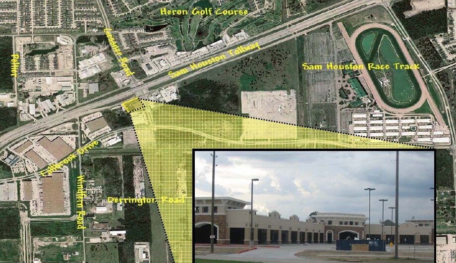 8111 N Sam Houston Pkwy W, Houston, TX à louer - Aérien - Image 2 de 7