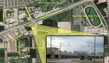 8111 N Sam Houston Pkwy W, Houston, TX - Aérien  Vue de la carte