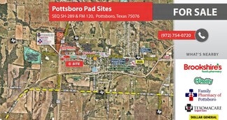 Plus de détails pour Hwy 289 & FM 120, Pottsboro, TX - Terrain à vendre