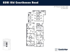 8391 Old Courthouse Rd, Vienna, VA à louer Plan d’étage- Image 1 de 1