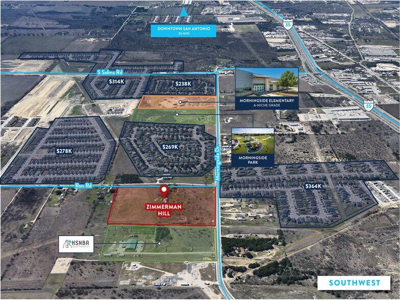 441 Ron Rd, Marion, TX à vendre - Aérien - Image 3 de 4