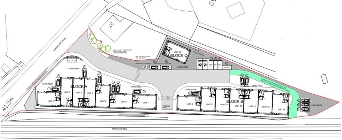 39 Turnhouse Rd, Edinburgh for sale Site Plan- Image 1 of 3