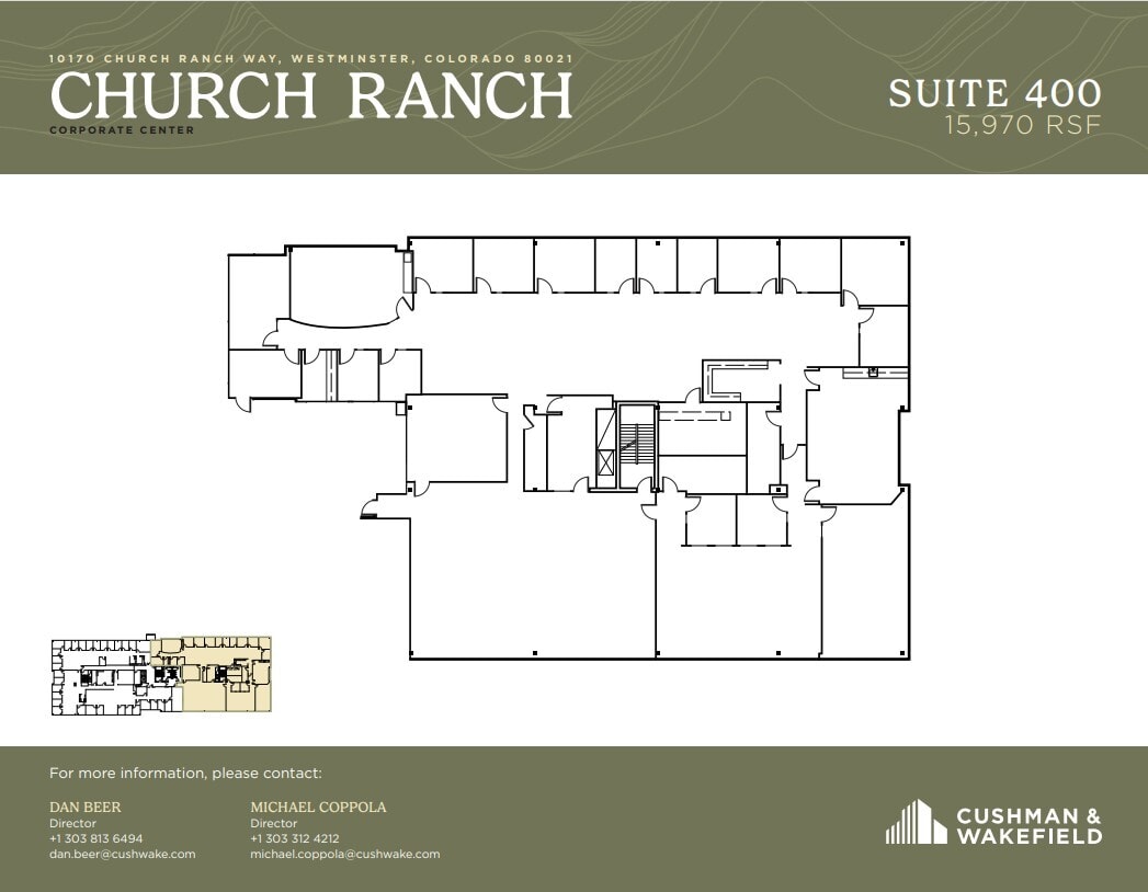 10170 Church Ranch Way, Westminster, CO for lease Floor Plan- Image 1 of 2