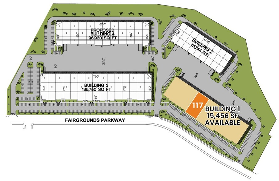 7007 Fairgrounds Pky, San Antonio, TX à louer - Plan de site - Image 3 de 3